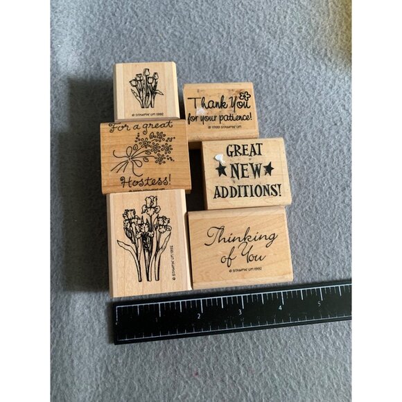 Stampin Up Rubber Stamp Set - Hostess Thinking of You Thank You - Picture 3 of 4
